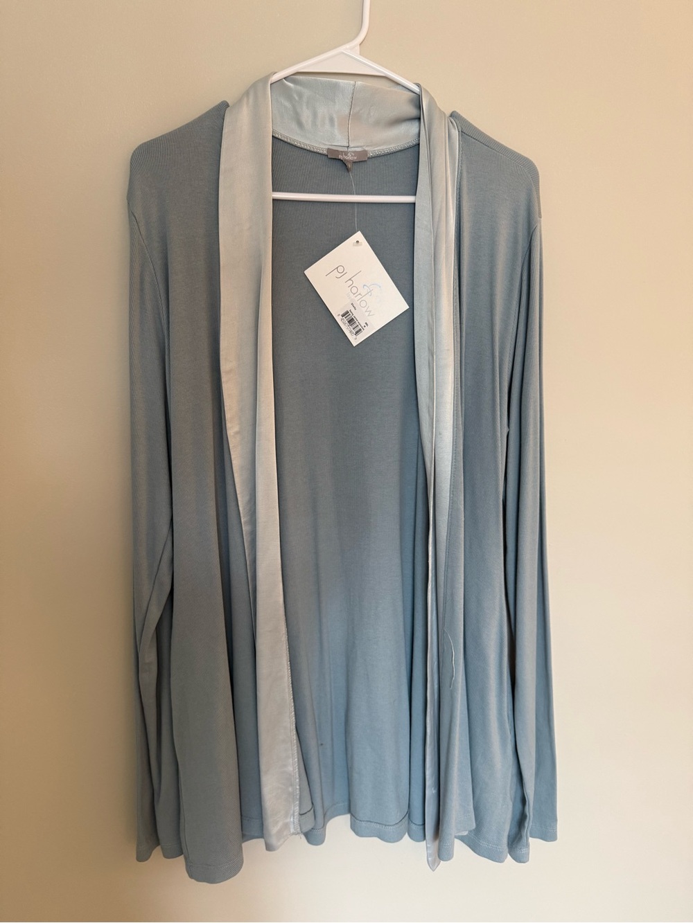 P.J. Harlow Lightweight Dusty Blue Pajama Set